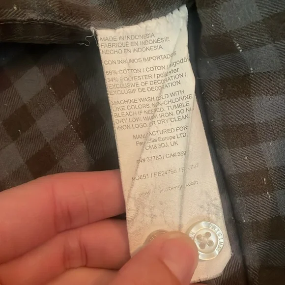Penguin Men’s Gingham Button Down Shirt - Picture 4 of 5